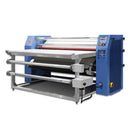 64" Width, 13.75 inch Oil Drum 7460 Sport Rotary Heat Press with Conveyor