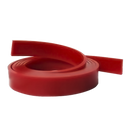 squeegee rubber opaque red