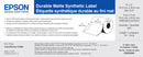 Epson ColorWorks Durable Matte Synthetic 3500 Die Cut Media 3" x 2"