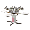 Hix Premier Rotary Screen Printer Cruise Series Manual Press Front View
