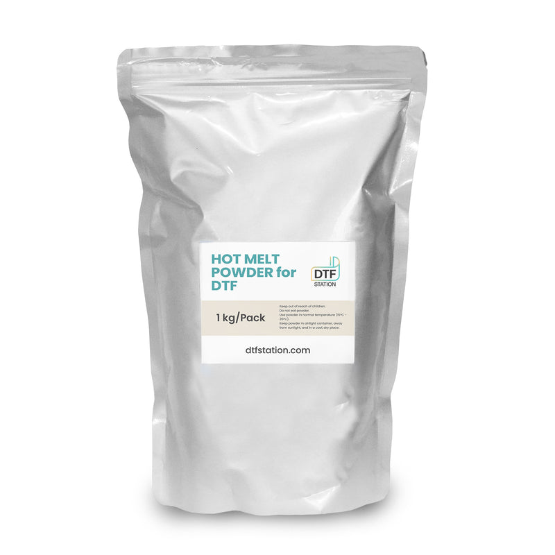 DTF Station Hot Melt Powder for Direct to Film 1kg pouch