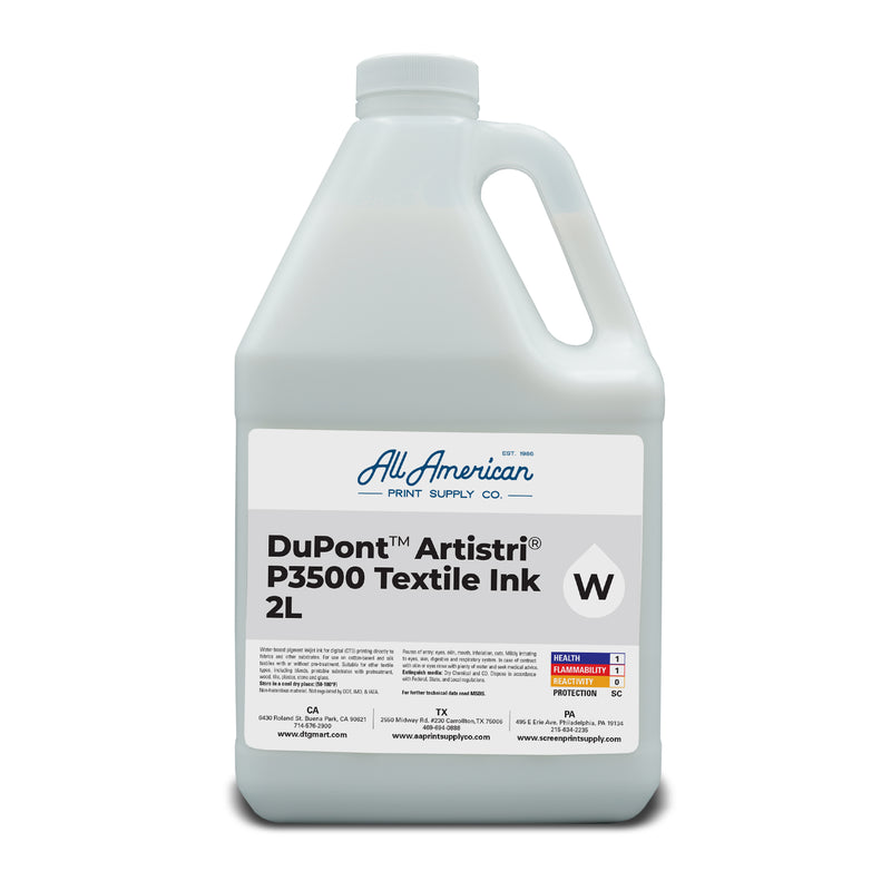 Dupont Artistri P3500 DTG Textile Ink 2L White