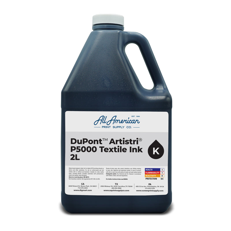 Dupont Artistri P5000 DTG Textile Ink 2L Black