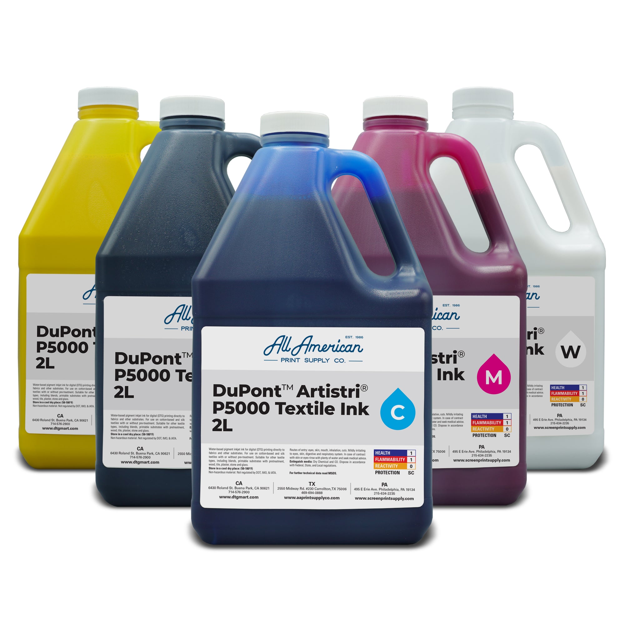 DuPont Artistri P5000 DTG Textile Ink | AA Print Supply