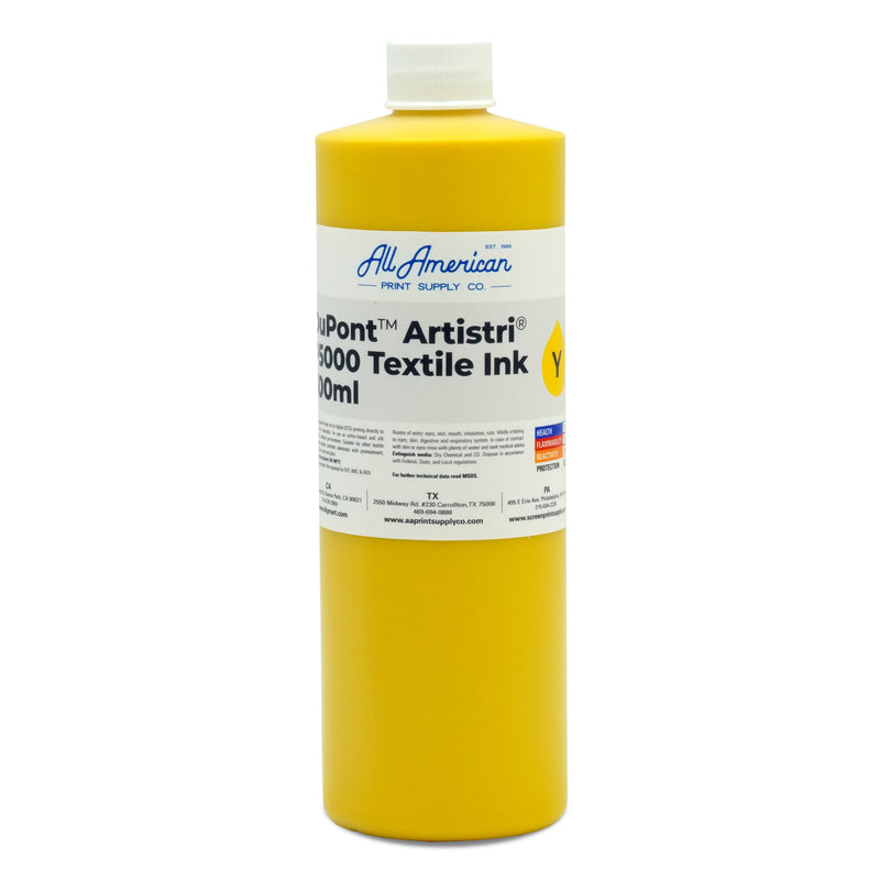 Dupont Artistri P5000 DTG Textile Ink 500ml Yellow