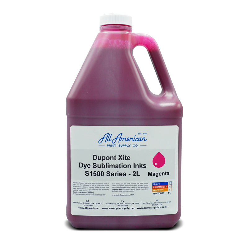Dupont Xite Dye Sublimation Inks S1500 Magenta 2L
