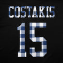 Siser EasyPatterns Buffalo Blue HTV on Black Garment