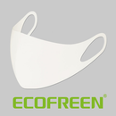 Ecofreen Antimicrobial Face Mask Sublimation Blank