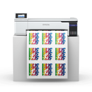 Epson SureColor F570 24" Dye Sublimation Printer with Dye Sublimation Paper Front View,
