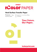 iColor Paper Hard Surface Transfer Paper Letter Size 100 Sheets