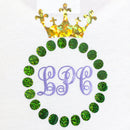 Siser Easyweed Holographic HTV on White Garment