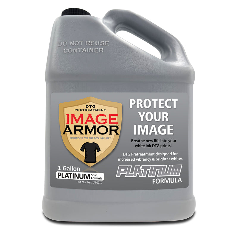 Image Armor DTG direct to garment Platinum Pretreatment 1 gallon