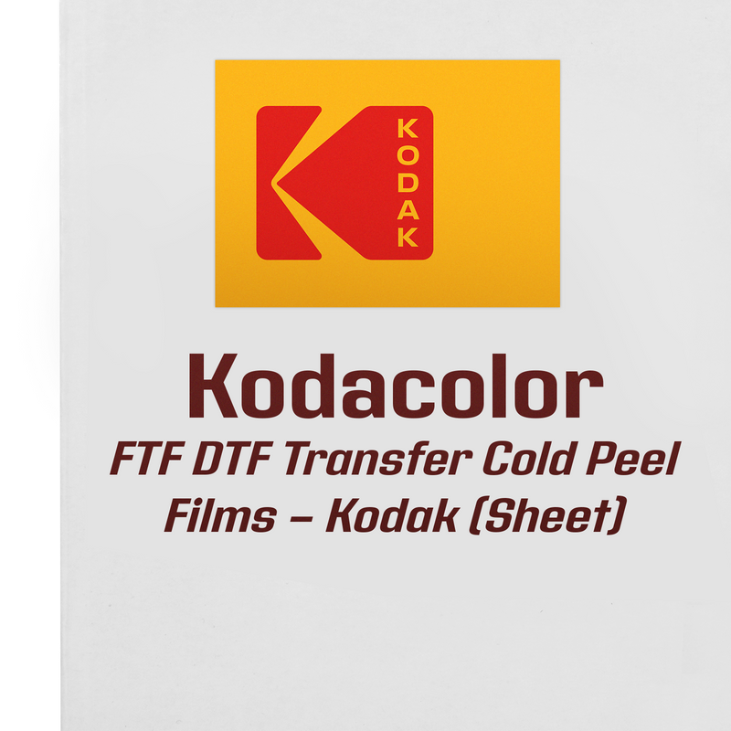 Kodacolor FTF DTF Transfer Cold Peel Films detailed shot