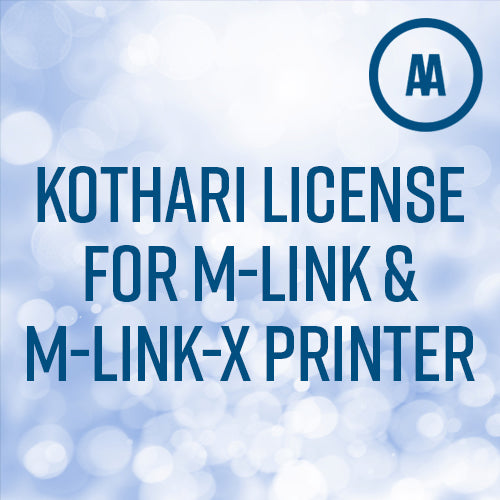 Kothari License to Version 7 for M-Link and M-Link-X Printer (Required for XML Upgrade)