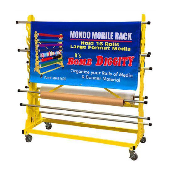 Mondo Raxx Mobile Media Racks