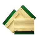 14" Width Wood Manual Screen Printing Squeegee (Complete)