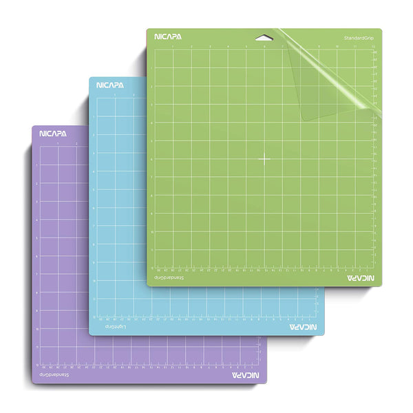 Cricut/Silhouette Cameo Standard Grip Cutting Mat (1 Mat - Green)