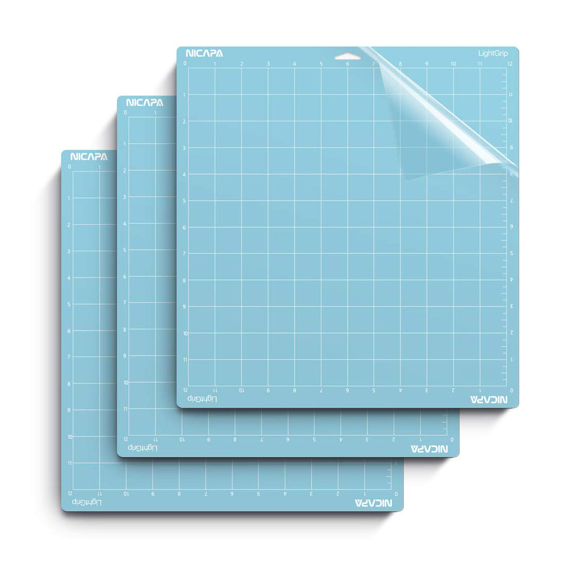 NICAPA Lot De 6 Tapis De Découpe Pour Cricut Joy - Variété Grip Standard Lightgrip Stronggrip 11,43x16,51cm Et 11,43x30,5cm