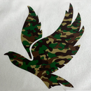 Prisma Pattern PU Heat Transfer Vinyl Dove Camo Design