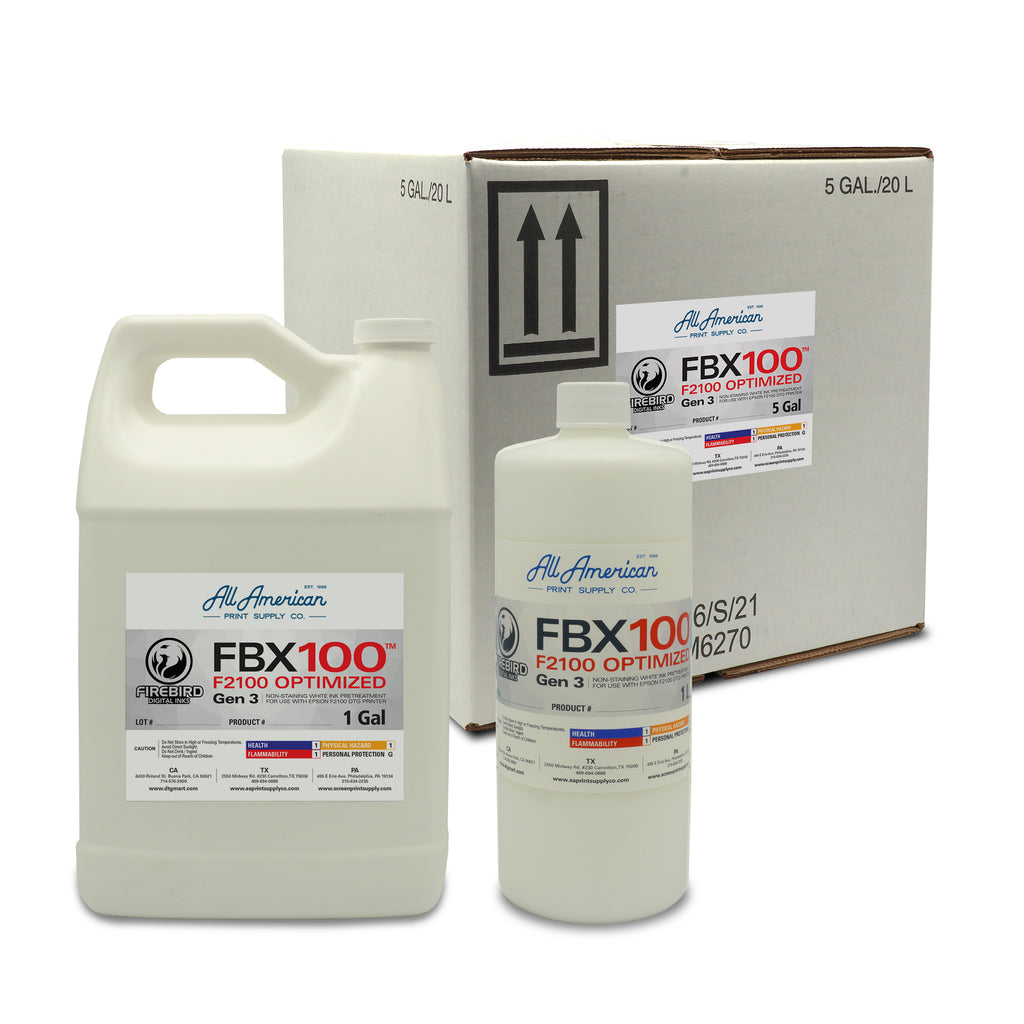 FBX 100 Gen3 Epson F2100 DTG Pretreatment