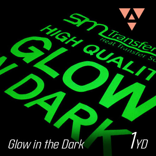 Glow Dark Heat Transfer Vinyl 20" Width 1 Yard