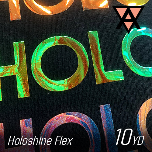 Holoshine Flex Heat Transfer Vinyl 20" Width 10 Yard