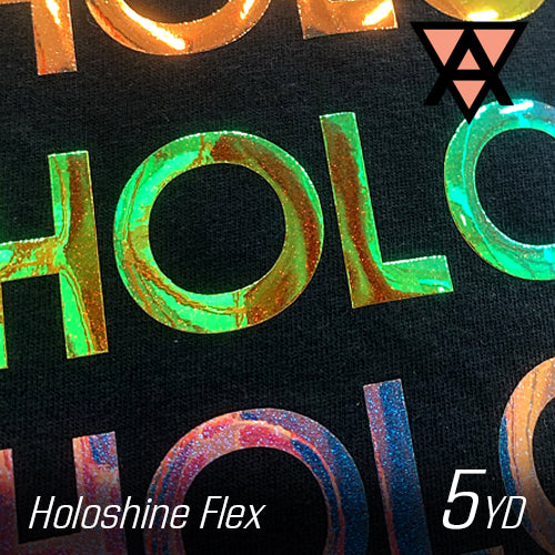 Holoshine Flex Heat Transfer Vinyl 20" Width 5 Yard