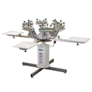 Hix Premier Rotary Screen Printer Rally Series Manual Press Front View