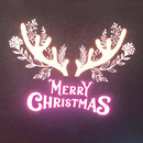 Prisma Reflective Glitter Heat Transfer Vinyl Merry Christmas Design