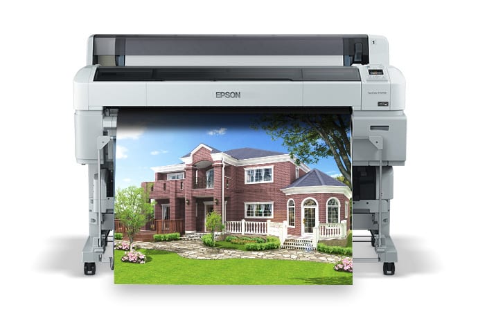 Epson SureColor T7270D Dual Roll Edition Printer with Picture
