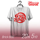 Siser Brick 600 Heat Transfer Vinyl - 20" Width 5 Yard