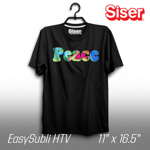 Siser EasySubli Heat Transfer Vinyl Sheets - 11" x 16.5"