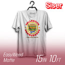 Siser EasyWeed Matte Heat Transfer Vinyl - 15" Width 10 FT
