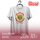 Siser EasyWeed Matte Heat Transfer Vinyl - 20" Width 10 FT