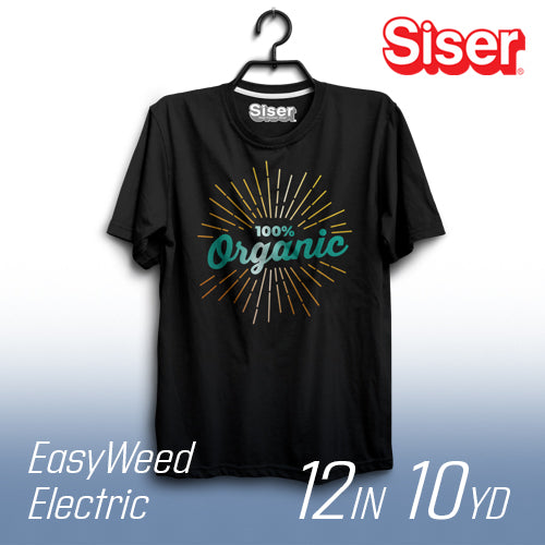 Siser EasyWeed Electric Heat Transfer Vinyl - 12" Width 10 Yard