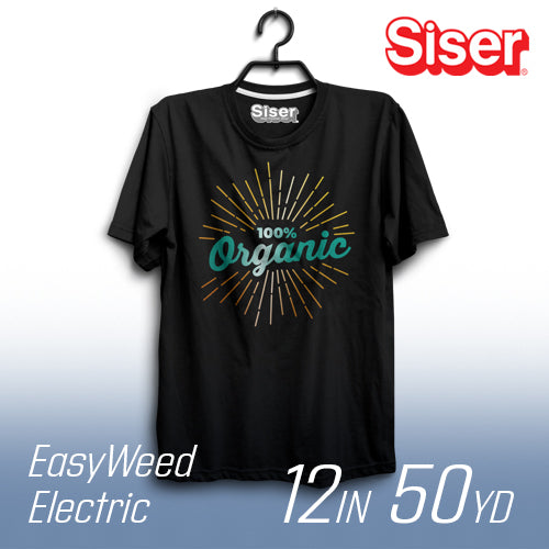 Siser EasyWeed Electric Heat Transfer Vinyl - 12" Width 50 Yard