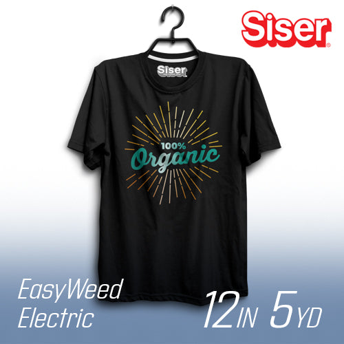 Siser EasyWeed Electric Heat Transfer Vinyl - 12" Width 5 Yard