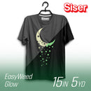 Siser EasyWeed Glow In the Dark 81 Heat Transfer Vinyl - 15" Width 5 Yard