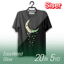 Siser EasyWeed Glow In the Dark 60 Heat Transfer Vinyl - 20" Width 5 Yard
