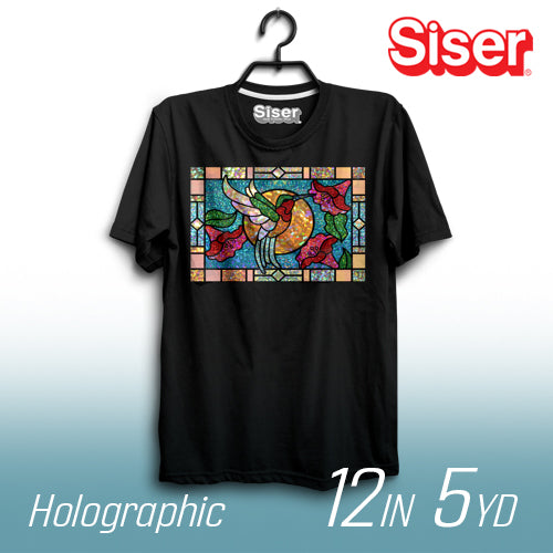 Siser Holographic Heat Transfer Vinyl - 12" Width 5 Yard