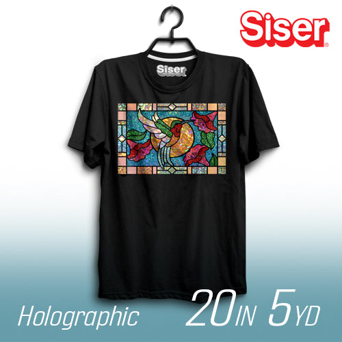 Siser Holographic Heat Transfer Vinyl - 20" Width 5 Yard