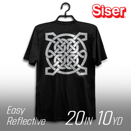 SISER EasyReflective HTV - Heat Transfer Vinyl - Silver Reflective