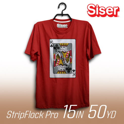 Siser StripFlock Pro Heat Transfer Vinyl - 15" Width 50 Yard