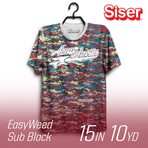 Siser EasyWeed Sub Block Heat Transfer Vinyl - 15" Width 10 Yard