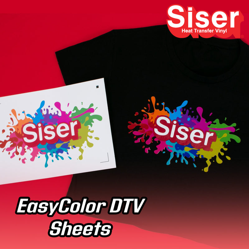 Siser EasyColor DTV Sheets - 8.4" x 11"