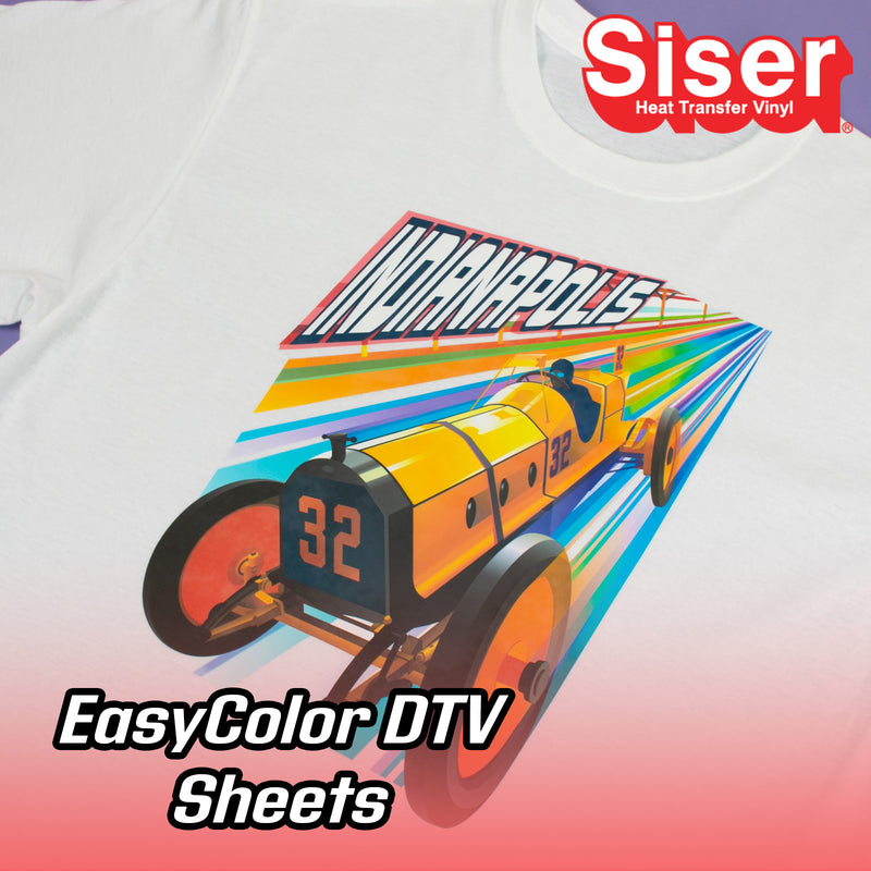 Siser EasyColor DTV Inkjet Printer HTV Heat Transfer Vinyl 8.4 x 11  Sheets