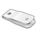 Aluminum Bracket Powder Coated White Hanger