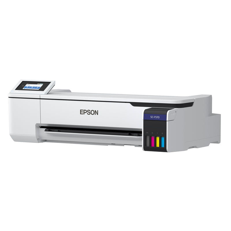 Epson SureColor F570 Professional Edition 24" Dye Sublimation Printer Left Angle