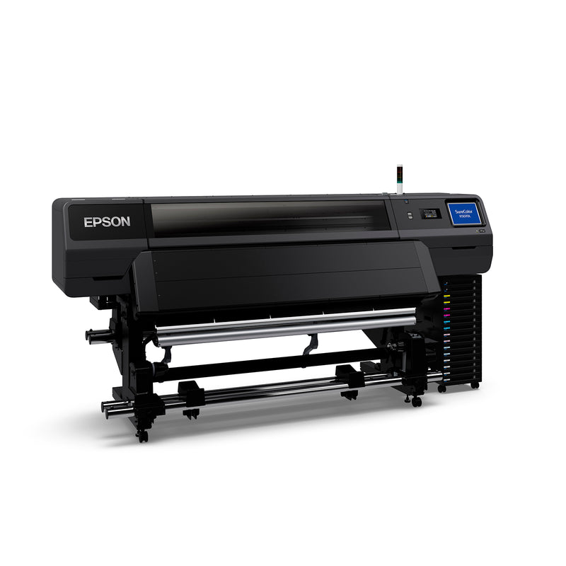 Epson SureColor R5070L 64" Roll-to-Roll Resin Signage Printer Left Side View