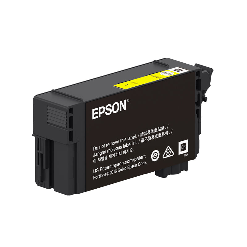 Epson T40V UltraChrome XD2 Ink Cartridge 50ML for Yellow